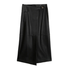 Ženska suknja Lola Leather-effect pencil skirt with side detail