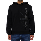 Muški duks CALVIN KLEIN DOUBLELAYER VERTICAL PUFF HOODIE