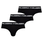 Muški veš Karl Lagerfeld Logo Briefs Set (Pack Of 3)