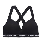 Ženski top Karl Lagerfeld Padded Logo Bra
