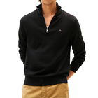 Muški džemper Tommy Hilfiger Pima org ctn cashmere zip mock