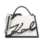 Ženska torba Karl Lagerfeld K/signature 2.0 sp sm cb bl/wh