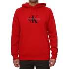 Muški duks Calvin Klein ARCHIVAL MONOGRAM FLOCK HOODIE