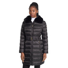 Ženska jakna Michael Kors Longline packable w fx fur trim