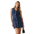 Ženska haljina Guess Ls concetta flare dress