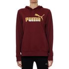 Ženski duks Puma ESS+ METALLIC LOGO HOODIE FL