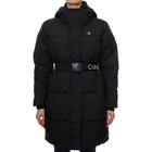 Ženska jakna Calvin Klein Logo Belt Waisted Long Puffer