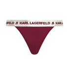 Ženski veš Karl Lagerfeld Metallic Logo Brazilian