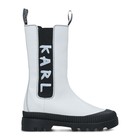 Ženske čizme Karl Lagerfeld Trekka Ii Brush Logo Gore Midi Boot