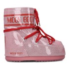 Ženske čizme Moon Boot Icon Low Glitter Pink
