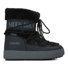 Ženske čizme Moon Boot Track faux fur wp black