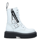 Ženske čizme Karl Lagerfeld Patrol II Buckle Strap Hi Boot