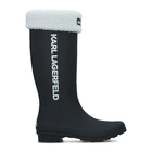Ženske čizme Karl Lagerfeld Kalosh Karl Hi Cuff Boot