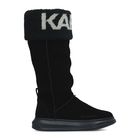 Ženske čizme Karl Lagerfeld Kapri Kosi Karl Logo Hi Boot