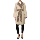 Ženski kaput Karl Lagerfeld DOUBLE FACE K PRINTED COAT