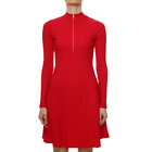 Ženska haljina Calvin Klein Zipper A-Line Rib Dress