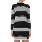 Ženska haljina Calvin Klein LONG SLEEVE RIB SWEATER DRESS