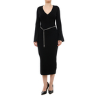 Ženska haljina Michael Kors Vnk bell slv merino drs