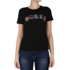 Ženska majica Guess CROPPED RAINBOW TEE