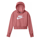 Dečiji duks Nike G NSW CLUB FT CROP HOODIE HBR