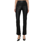 Ženske pantalone Calvin Klein COATED MILANO SPLIT
