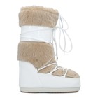 Ženske čizme Moon Boot CLASSIC FAUX FUR WHITE